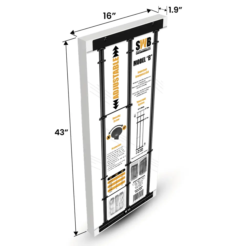 Model B box dimensions