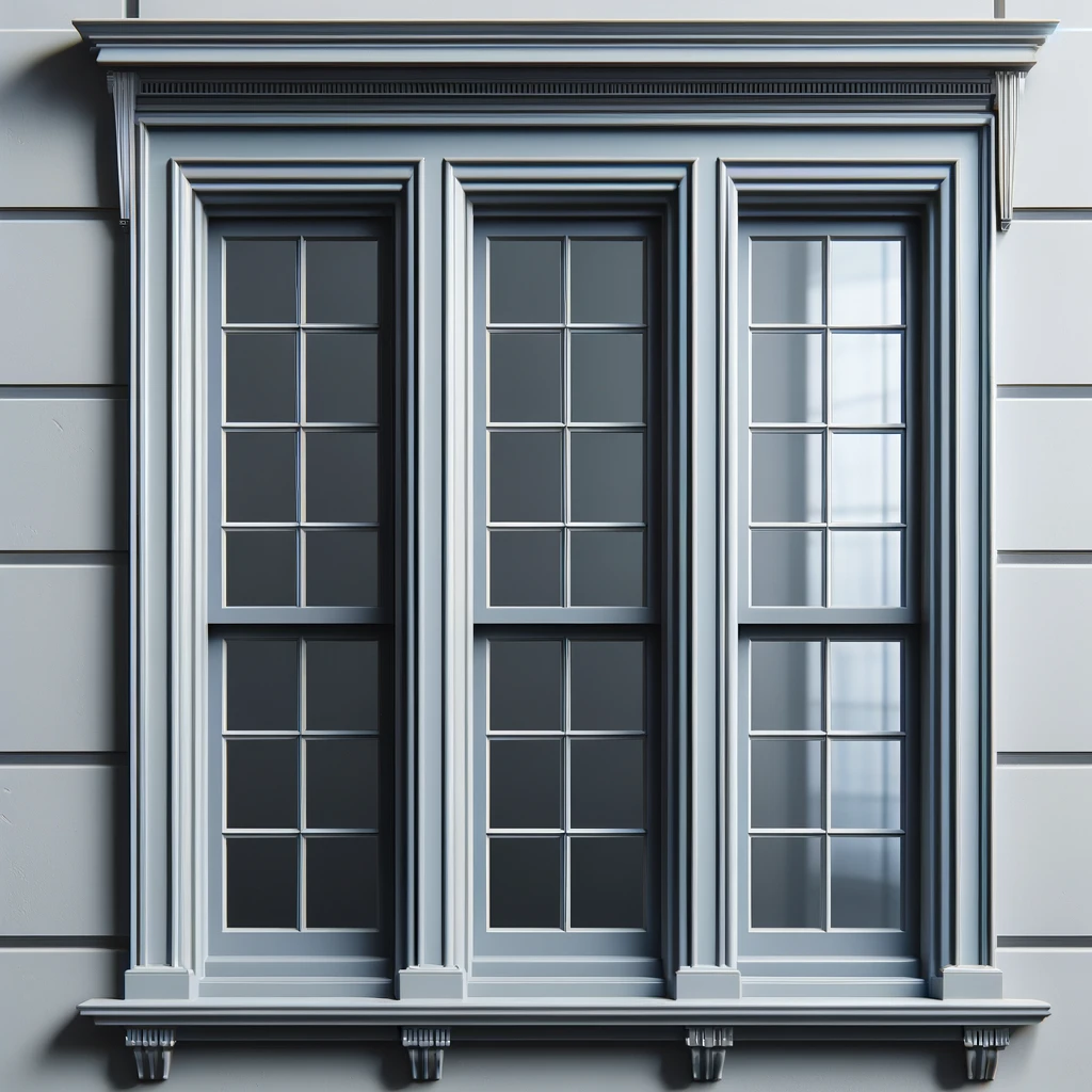 Aluminium Georgian Bar Windows