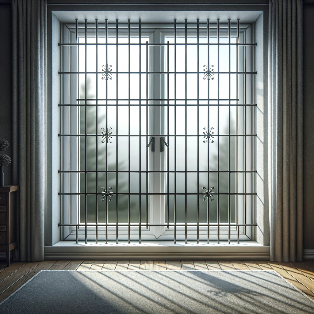 Interior Security Burglar Bars