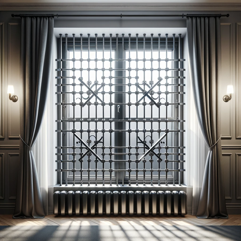 Interior Security Burglar Bars