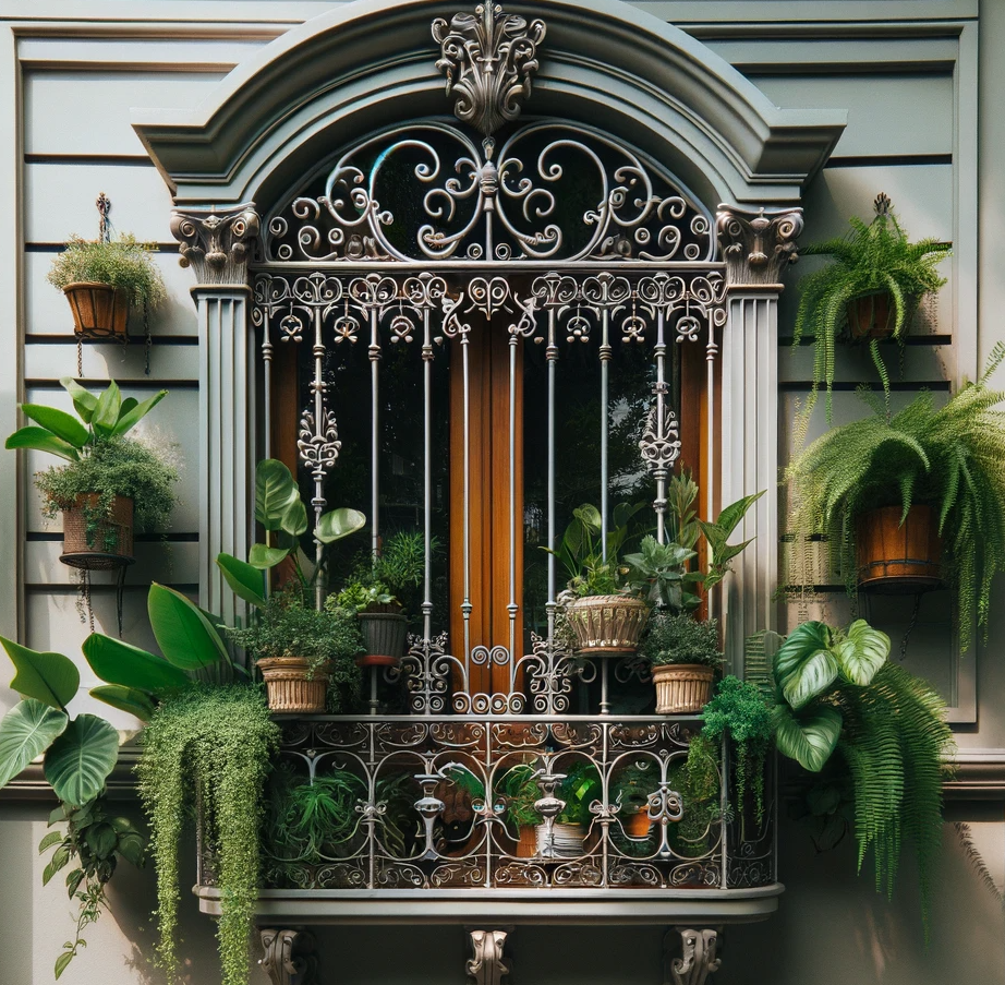 Wrought Iron Window Grates