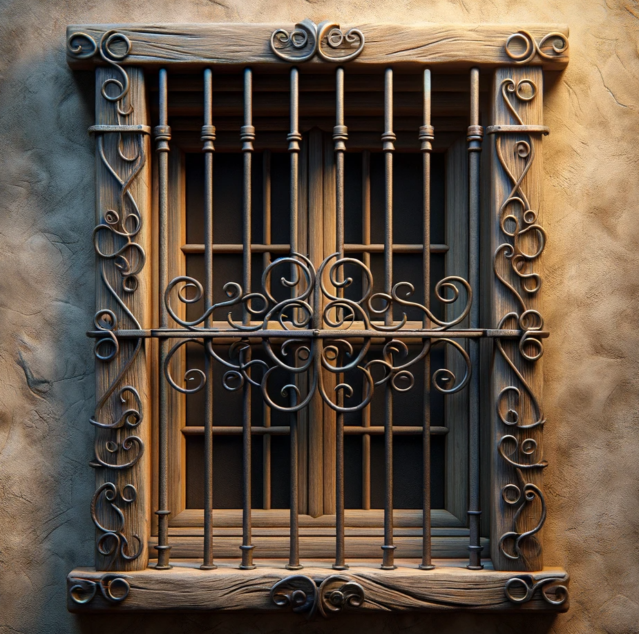 Wrought Iron Window Grates