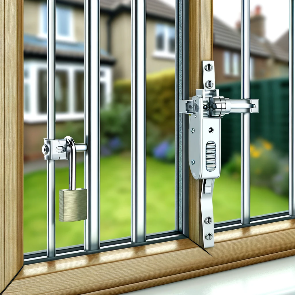 Window Security Bar Locks