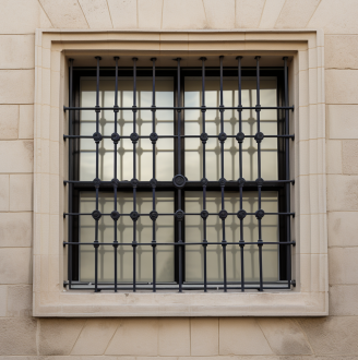 Georgian Bar Window Design