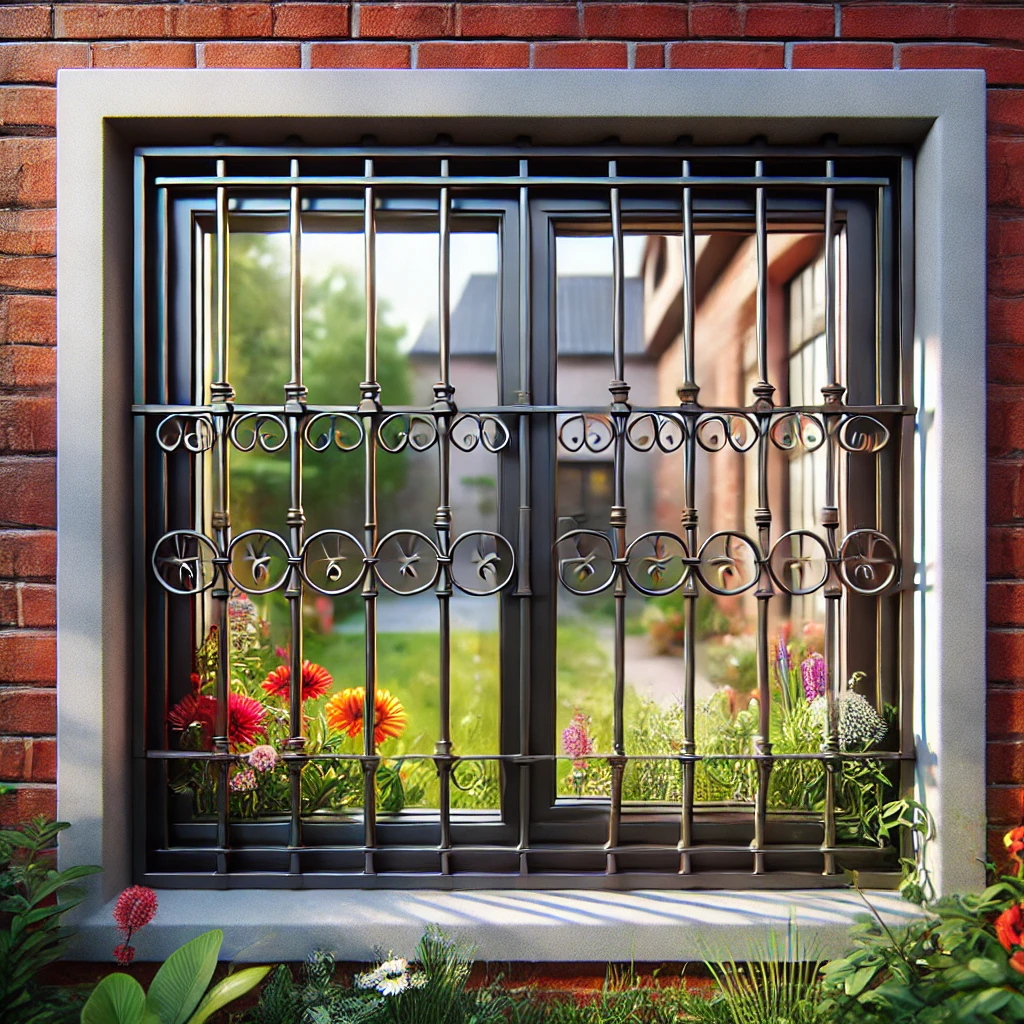 Inside Window Security Bars